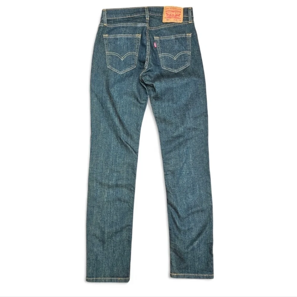 Levi's 511 Men's Slim Fit Denim Jeans - Classic Dark Blue, W29 L32